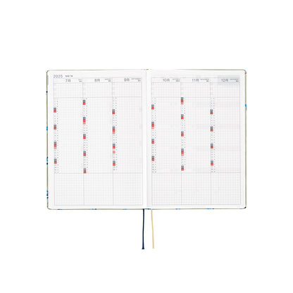 Hobonichi Techo 2025 -  Original (A6) HON Planner Book - Bow & Tie: Snake Toy - English/January Start/Monday Start - Free shipping to US and Canada - Vancouver Buchan’s Kerrisdale Stationery Store