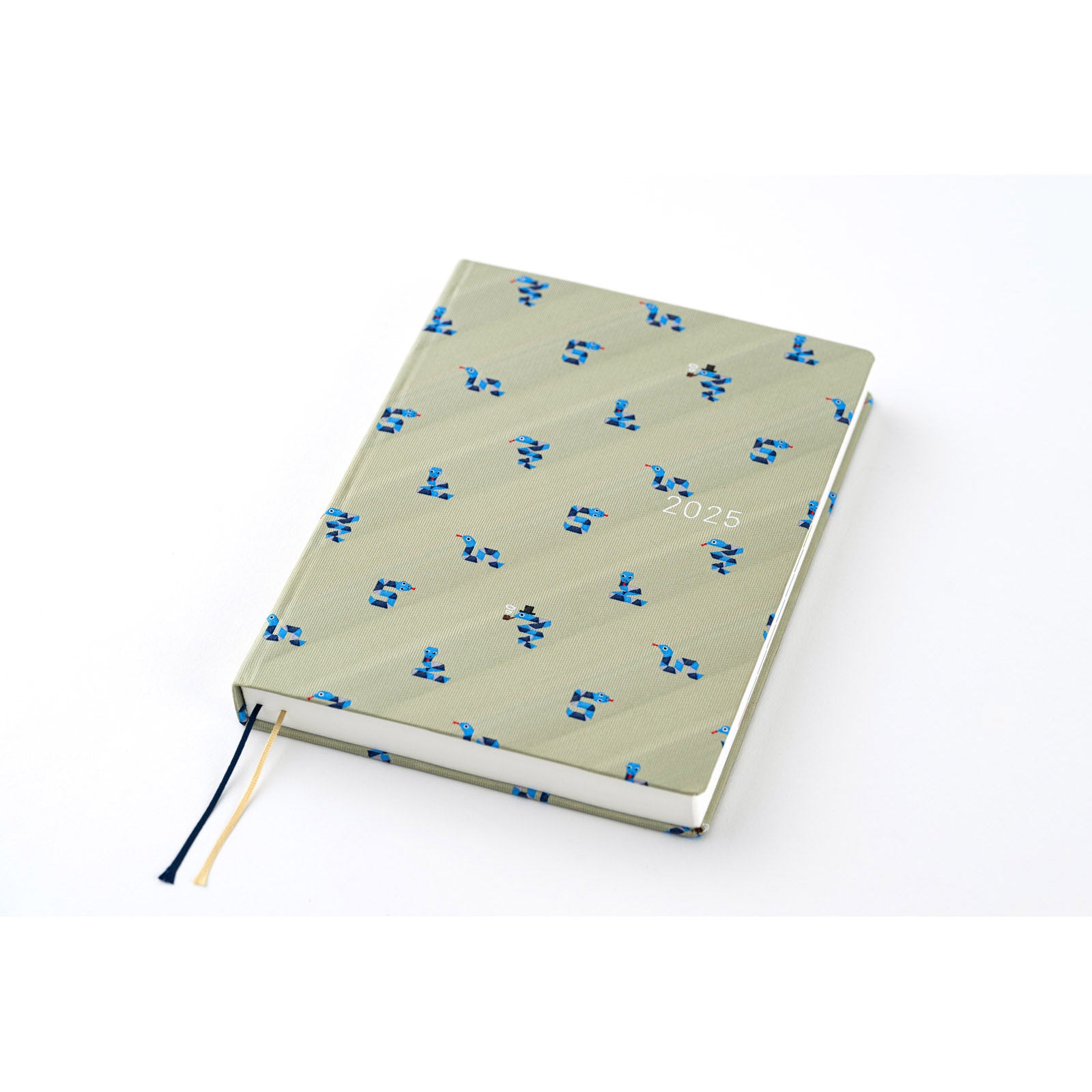 Hobonichi Techo 2025 -  Cousin (A5) HON Planner Book - Bow & Tie: Snake Toy - English/January Start/Monday Start - Free shipping to US and Canada - Vancouver Buchan’s Kerrisdale Stationery Store