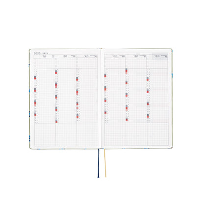 Hobonichi Techo 2025 -  Cousin (A5) HON Planner Book - Bow & Tie: Snake Toy - English/January Start/Monday Start - Free shipping to US and Canada - Vancouver Buchan’s Kerrisdale Stationery Store