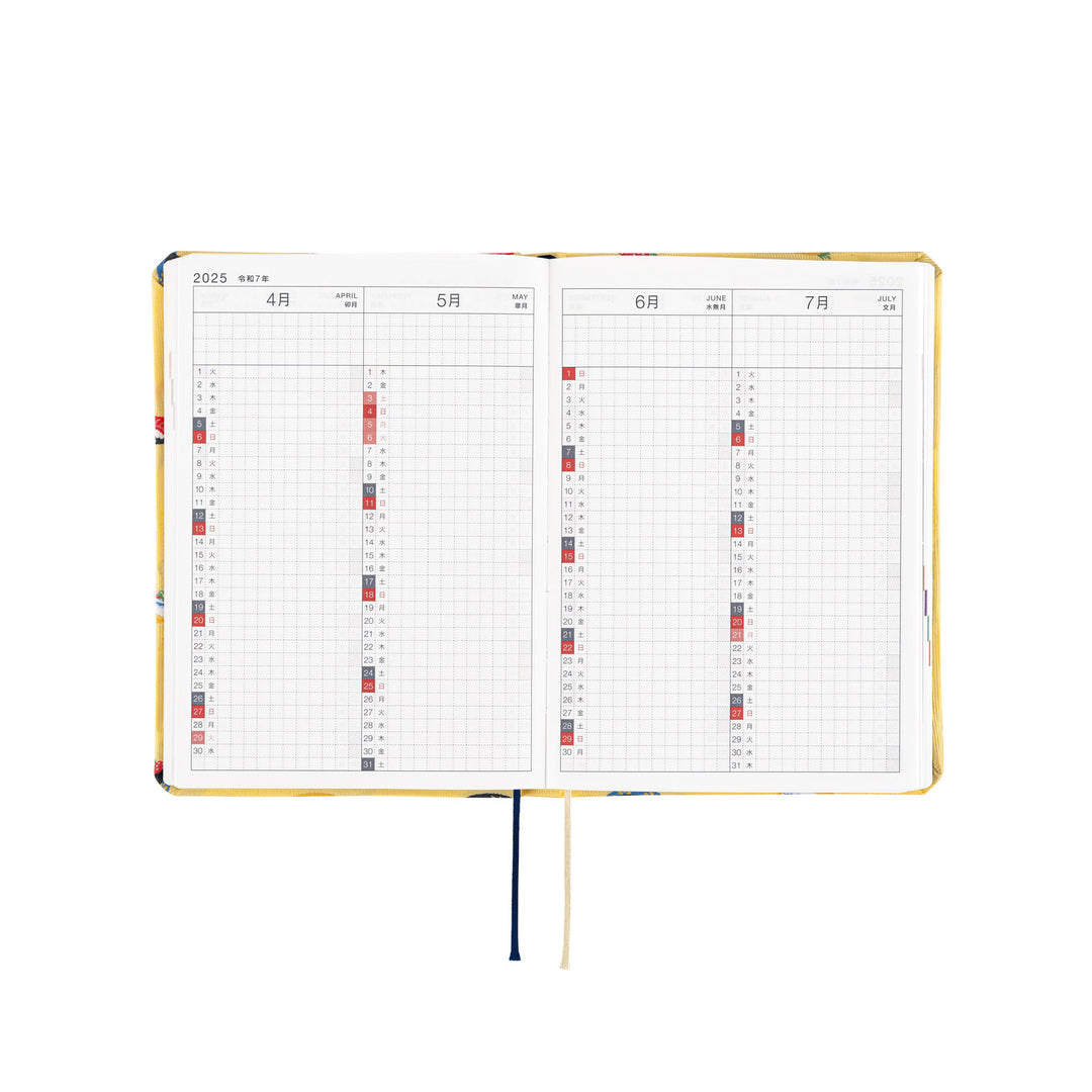 Hobonichi Techo 2025 -  Original (A6) HON Planner Book - Bow & Tie: Sushi - English/January Start/Monday Start - Free shipping to US and Canada - Vancouver Buchan’s Kerrisdale Stationery Store