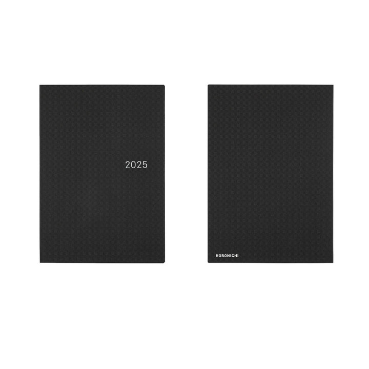 Hobonichi Techo 2025 -  Cousin (A5) HON Planner Book - Paper Series: Black Gingham - English/January Start/Monday Start - Free shipping to US and Canada - Vancouver Buchan’s Kerrisdale Stationery Store