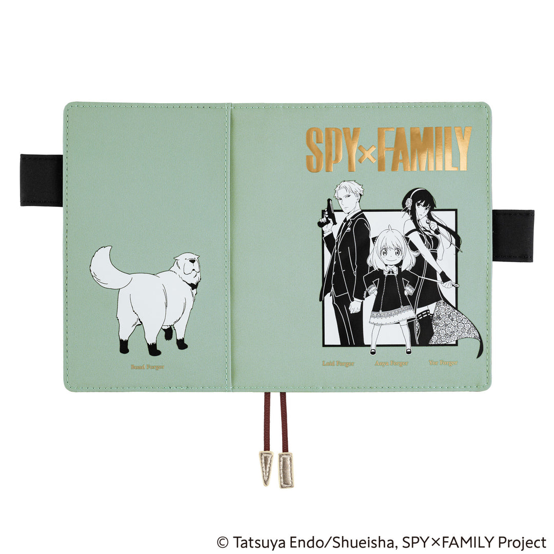 Hobonichi Techo 2025 - A6 Cover Only - SPY x FAMILY: Forger Family - Free shipping to US and Canada - Vancouver Buchan’s Kerrisdale Stationery Store