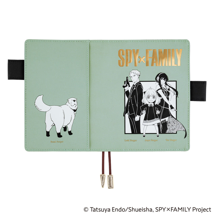 Hobonichi Techo 2025 - A6 Cover Only - SPY x FAMILY: Forger Family - Free shipping to US and Canada - Vancouver Buchan’s Kerrisdale Stationery Store