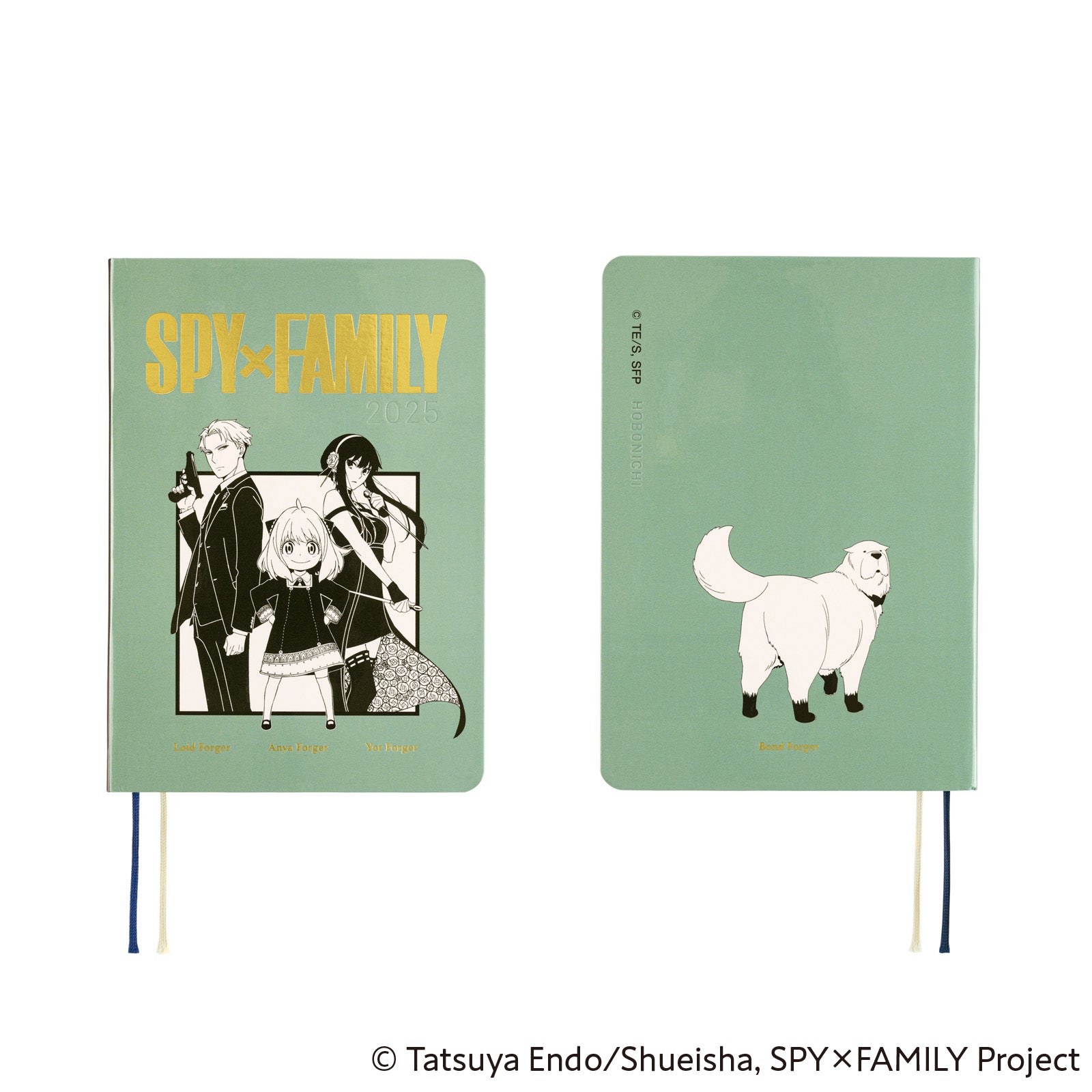 Hobonichi Techo 2025 -  Original (A6) HON Planner Book - SPY x FAMILY: Forger Family - English/January Start/Monday Start - Free shipping to US and Canada - Vancouver Buchan’s Kerrisdale Stationery Store