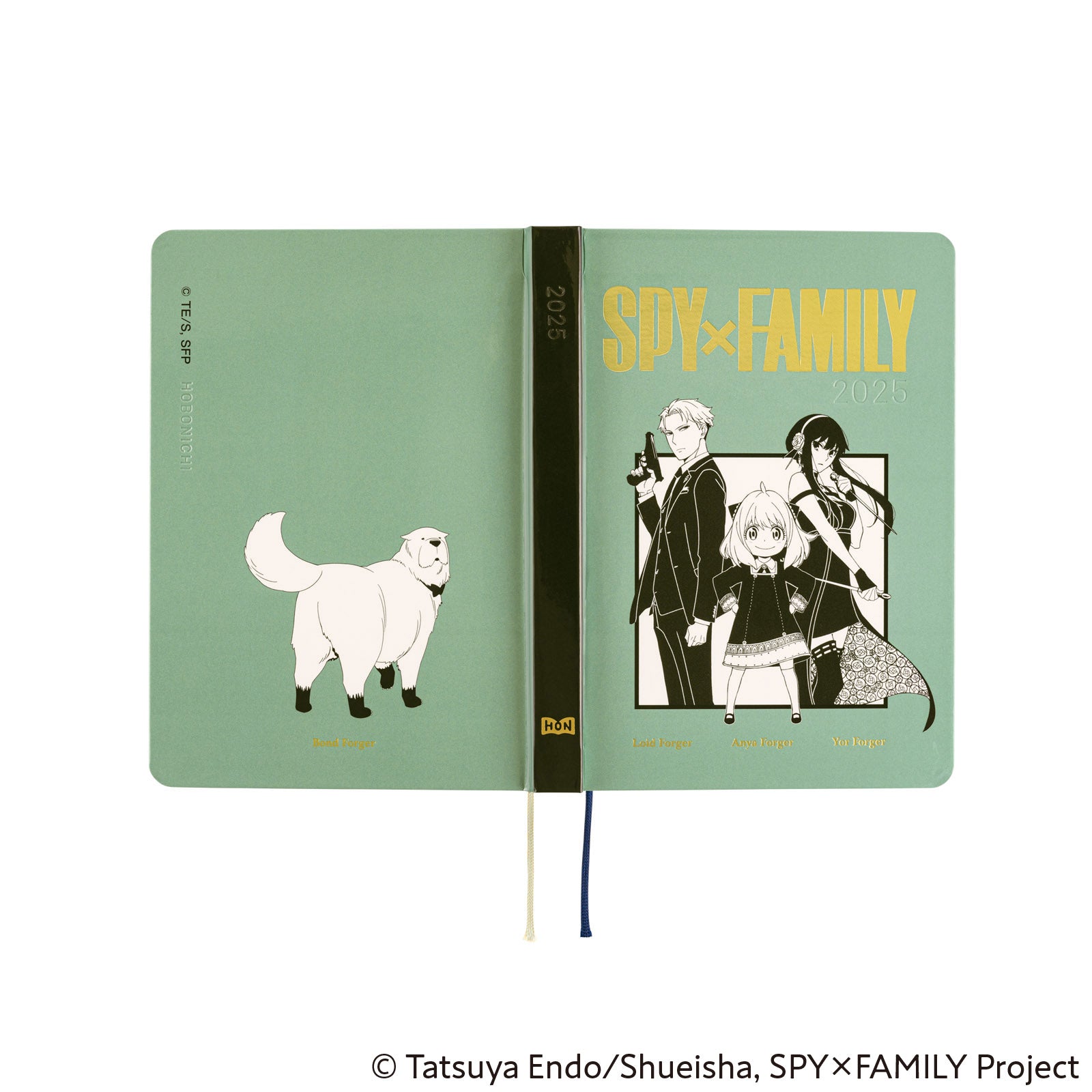 Hobonichi Techo 2025 -  Original (A6) HON Planner Book - SPY x FAMILY: Forger Family - English/January Start/Monday Start - Free shipping to US and Canada - Vancouver Buchan’s Kerrisdale Stationery Store