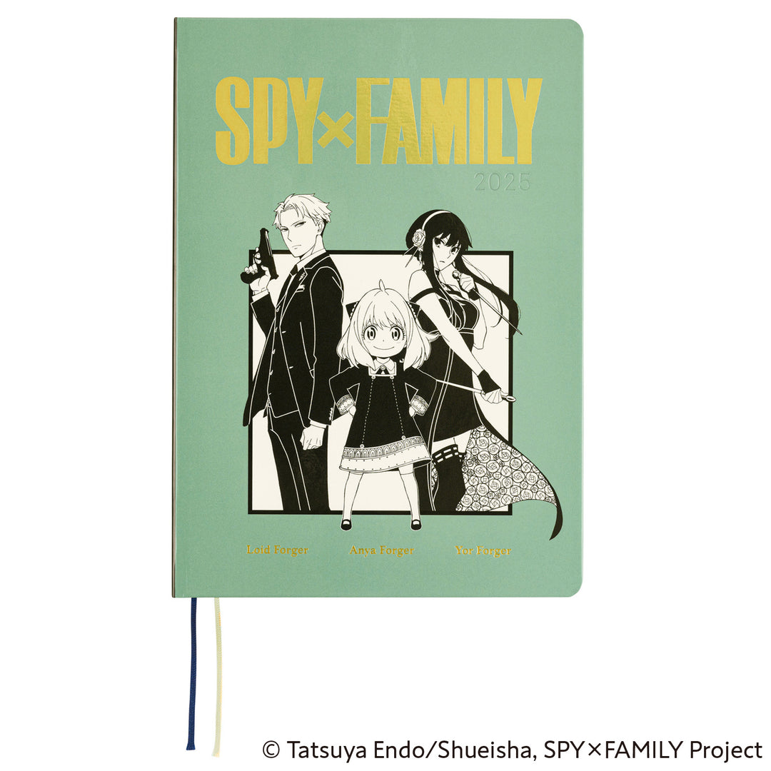 Hobonichi Techo 2025 -  Cousin (A5) HON Planner Book - SPY x FAMILY: Forger Family - English/January Start/Monday Start - Free shipping to US and Canada - Vancouver Buchan’s Kerrisdale Stationery Store