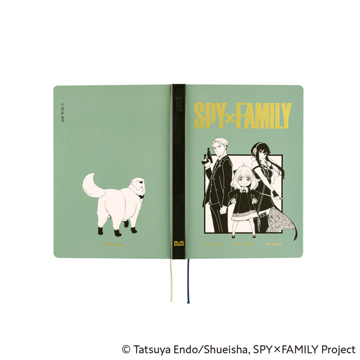 Hobonichi Techo 2025 -  Cousin (A5) HON Planner Book - SPY x FAMILY: Forger Family - English/January Start/Monday Start - Free shipping to US and Canada - Vancouver Buchan’s Kerrisdale Stationery Store