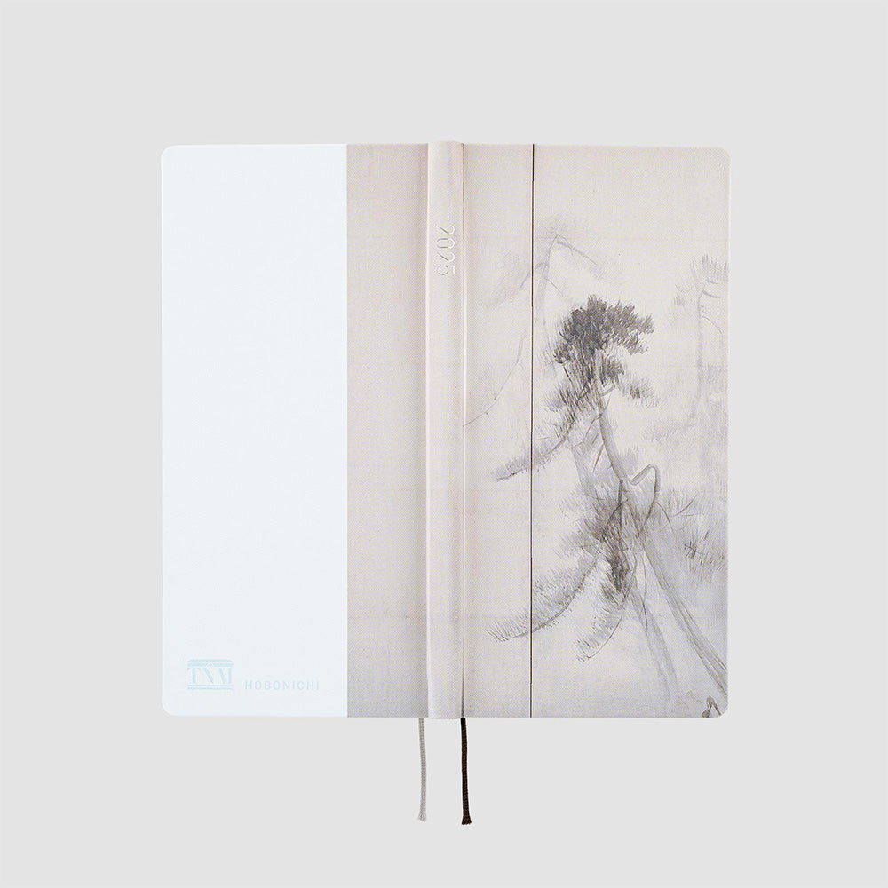 Hobonichi Techo Weeks - Japanese - Tokyo National Museum: Hasegawa Tohaku - Pine Forest - 2025 Apr Start