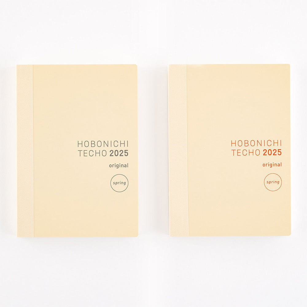 Hobonichi Techo - A6 Japanese Original Planner - 2025 Apr start (Monday start) - Book Only