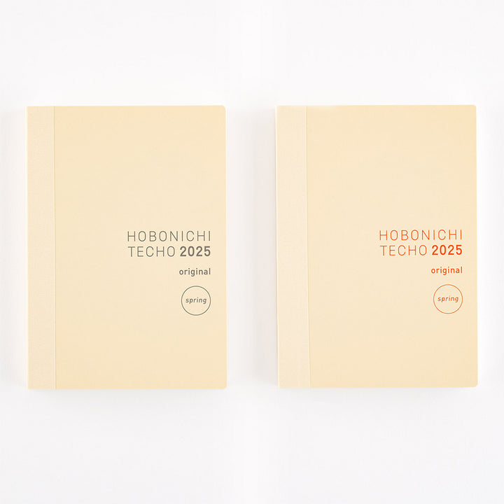 Hobonichi Techo - A6 Japanese Original Planner - 2025 Apr start (Monday start) - Book Only