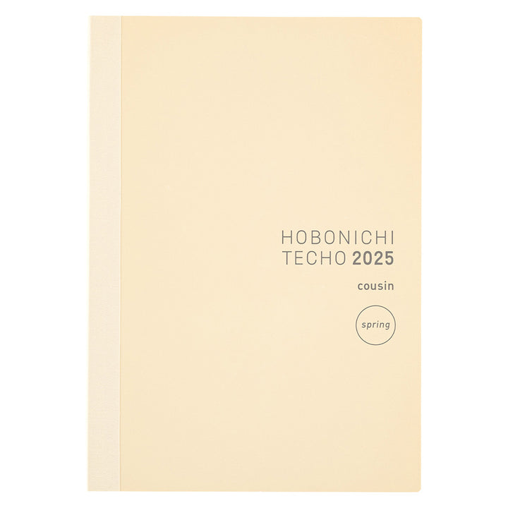 Hobonichi Techo - A5 Cousin Avec Book - Single 6-month book/ 2025 Jul start (Monday start) - Japanese - Book Only