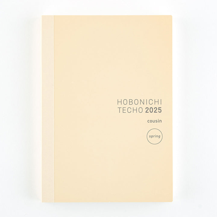 Hobonichi Techo - A5 Cousin Avec Book - Single 6-month book/ 2025 Jul start (Monday start) - Japanese - Book Only