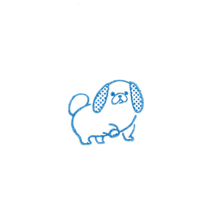 KORI JIRUSHI - Small Stamp - Pekinese