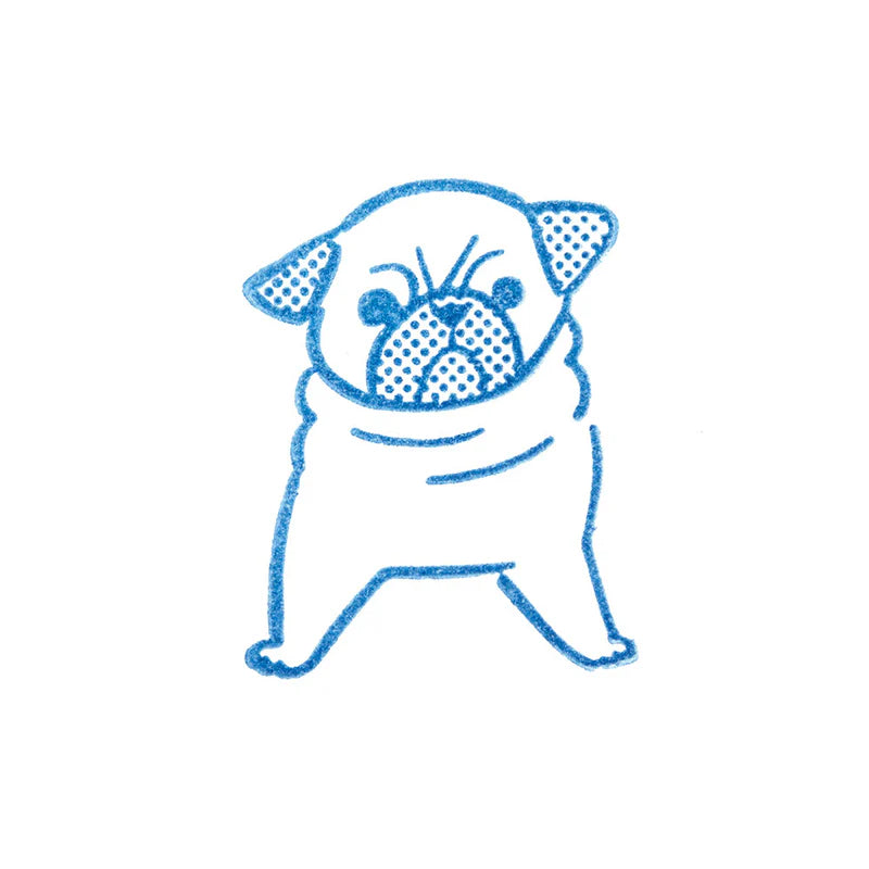 KORI JIRUSHI - Large Stamp - Pug