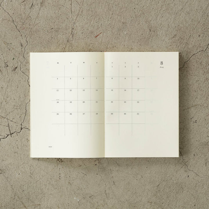 MIDORI - MD Notebook Diary 2025 - A6