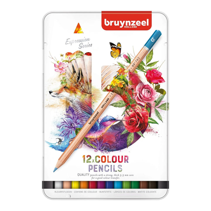 Bruynzeel - Expression Coloured pencils - Set of 12