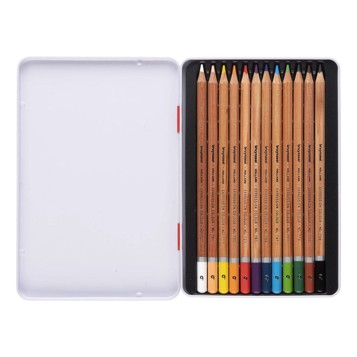 Bruynzeel - Expression Coloured pencils - Set of 12