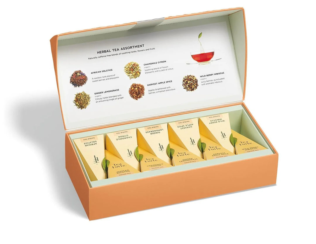 Tea Forte - Petite Presentation Box - Herbal Tea Assortment