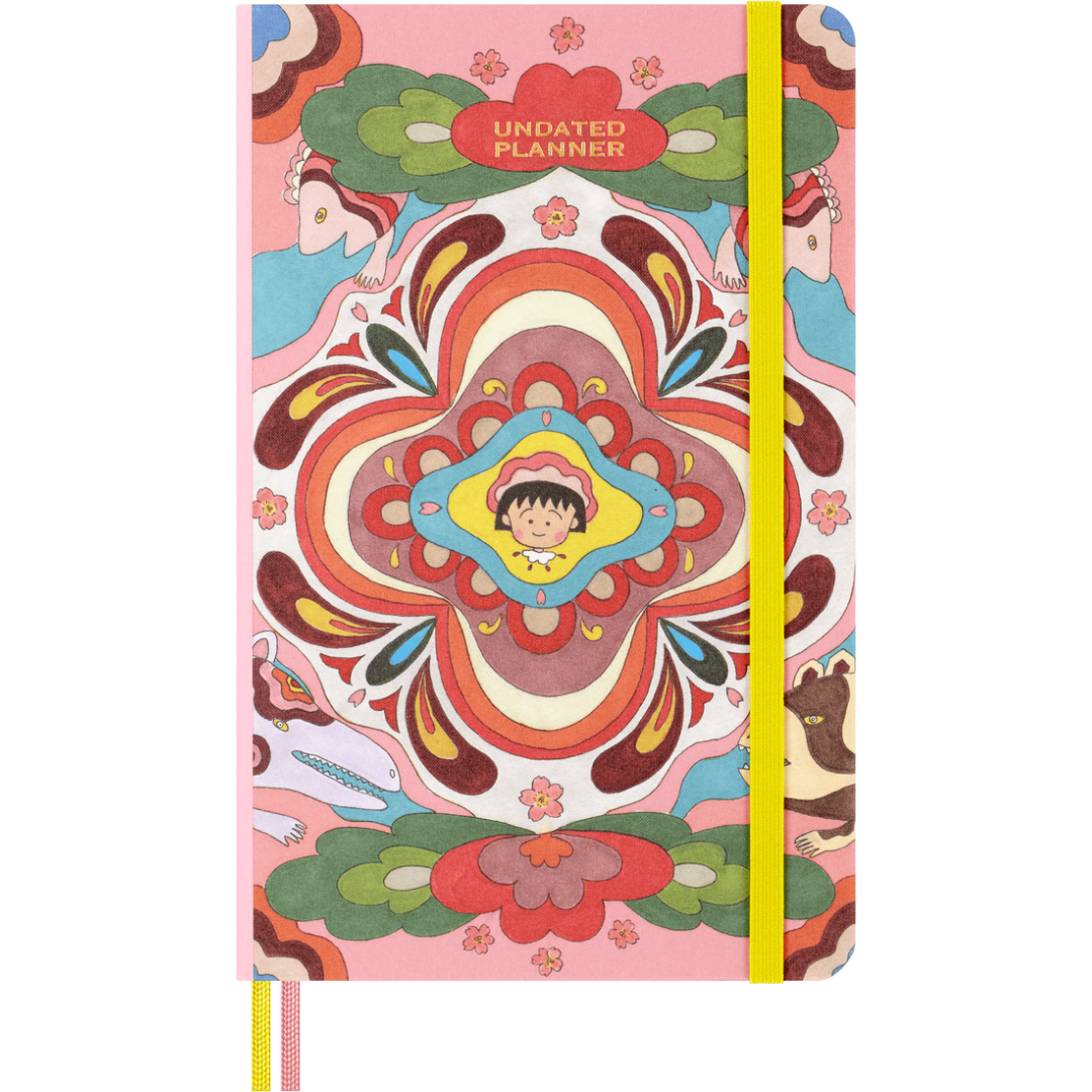 Moleskine - Sakura Undated Weekly Notebook Diary/Planner - Momoko Sakura - Hardcover - Large (13x21cm - 5x8.25in)