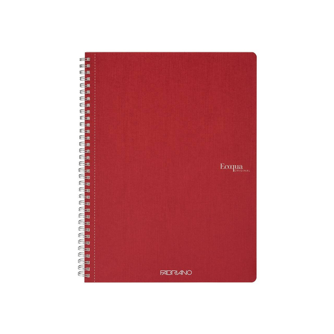 Fabriano - Ecoqua - Original A4 Spiral Lined Notebook - 90g