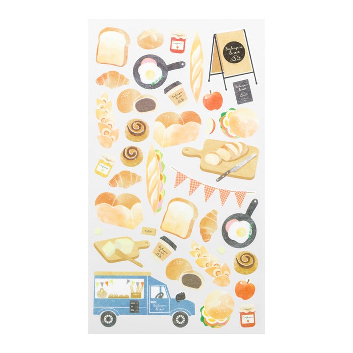 Midori - Washi Sticker 2367 - Marché Bread