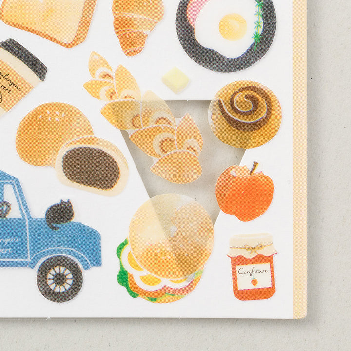 Midori - Washi Sticker 2367 - Marché Bread