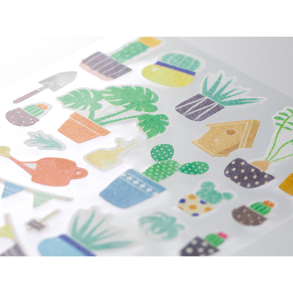 MIDORI - Washi Paper Stickers - 2377 - Marché Cactus