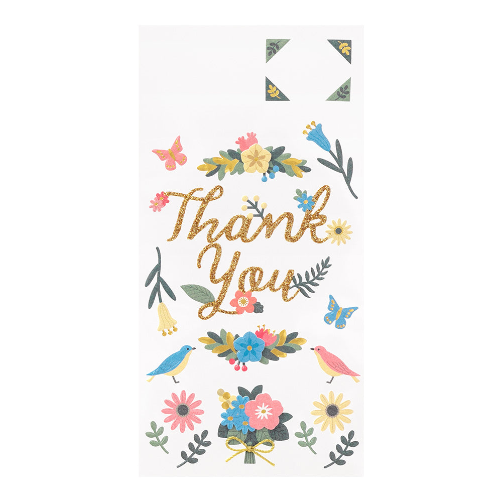 Midori - PCM Museum Title Sticker - 2515 - Thank you Flower