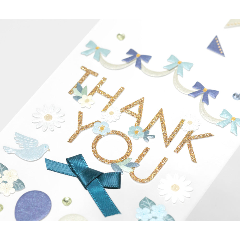 Midori - PCM Museum Title Sticker - 2516 - Thank you Ribbon