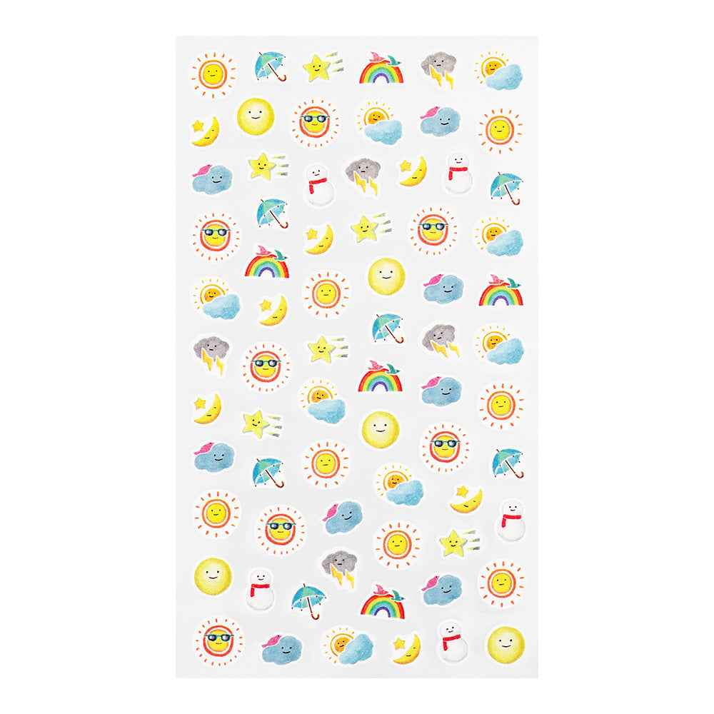 Midori - Washi Stickers for Diary Daily Records - Weather