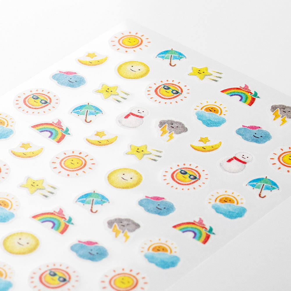 Midori - Washi Stickers for Diary Daily Records - Weather