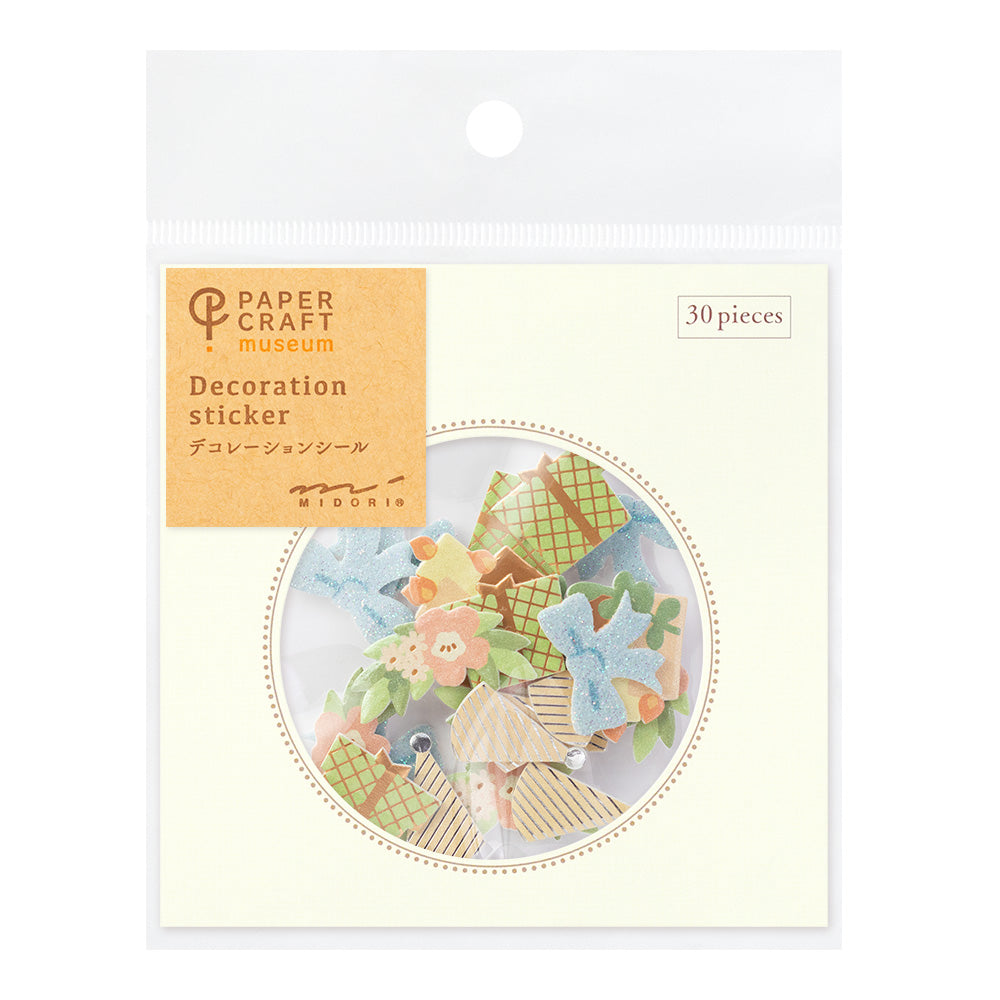 MIDORI - Paper Craft Museum Sticker - 2574 - Celebration