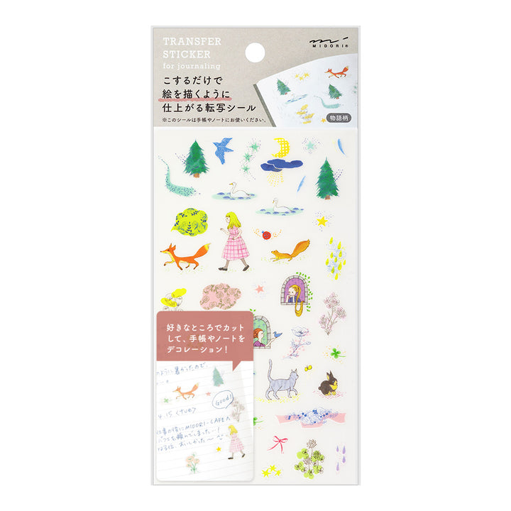 Midori - Transfer Sticker - 2582 - Storybook motifs