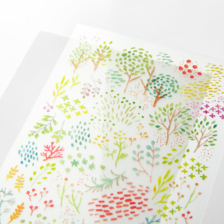 Midori - Transfer Sticker - 2588 - Watercolor Patterns