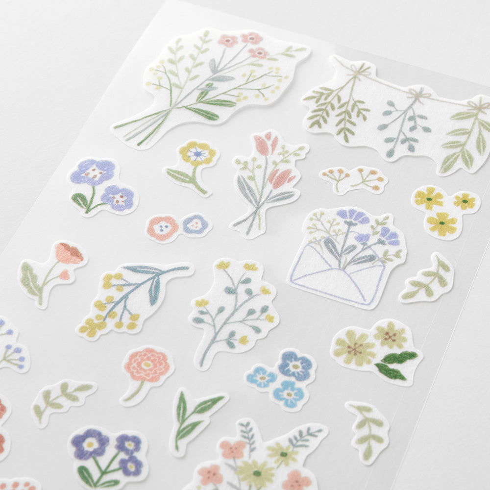 MIDORI - Colored Pencil Stickers - 2639 - Flower