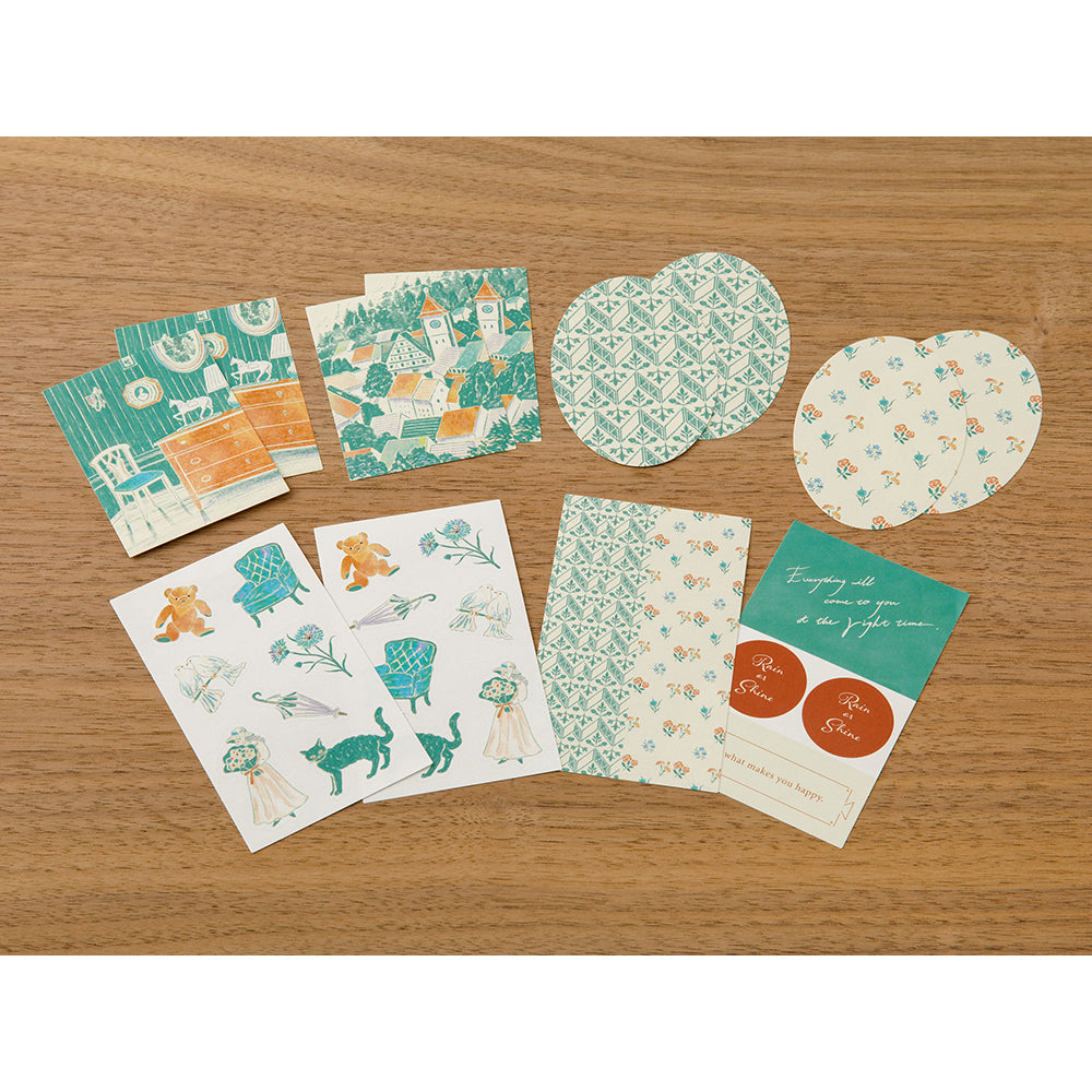 MIDORI - Nostalgic DECORATION STICKER - MIST GREEN