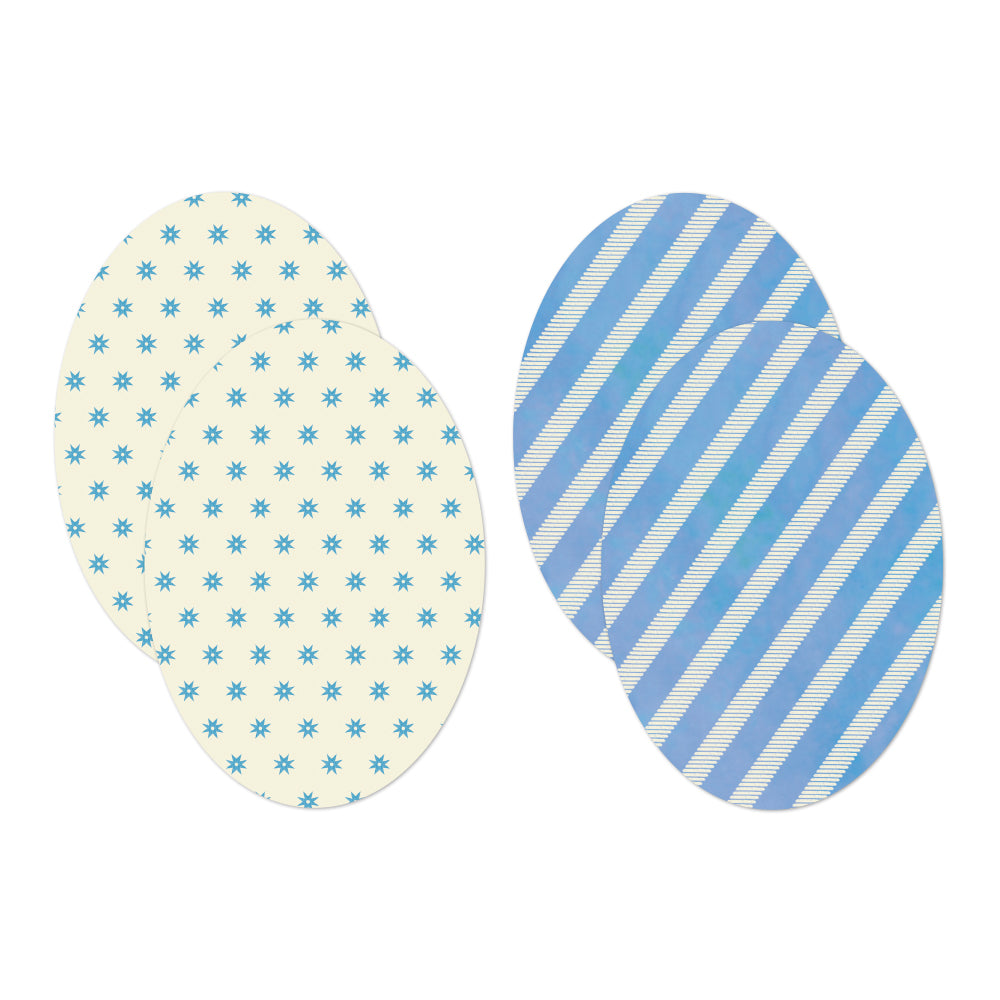 MIDORI - NOSTALGIC DECORATION STICKER - LIGHT BLUE