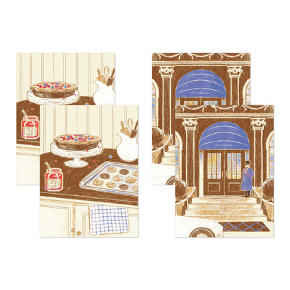 MIDORI - NOSTALGIC DECORATION STICKER - BROWN