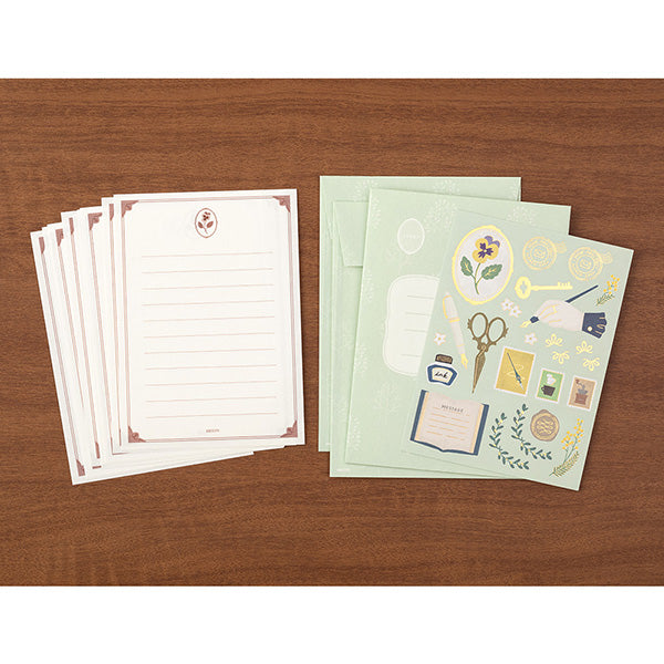 Midori - Letter Set - Collage - Stationery