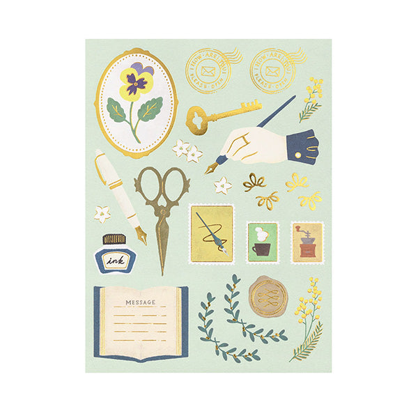 Midori - Letter Set - Collage - Stationery