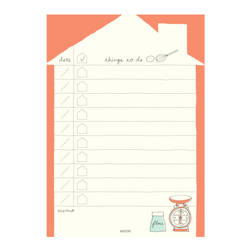 Midori - To do Memo Pad - Zakka