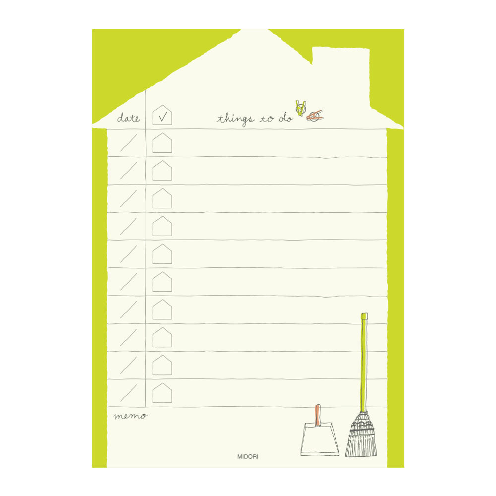 Midori - To do Memo Pad - Zakka