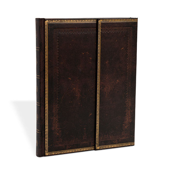 Paperblanks - Hardcover Journal - Black Moroccan - Ultra