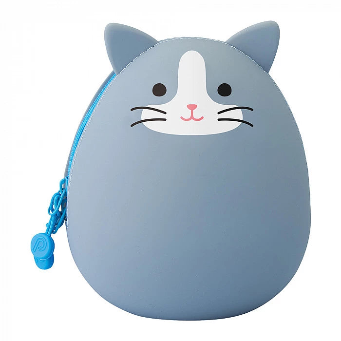 PUNILABO - Egg Pouch - Grey Cat