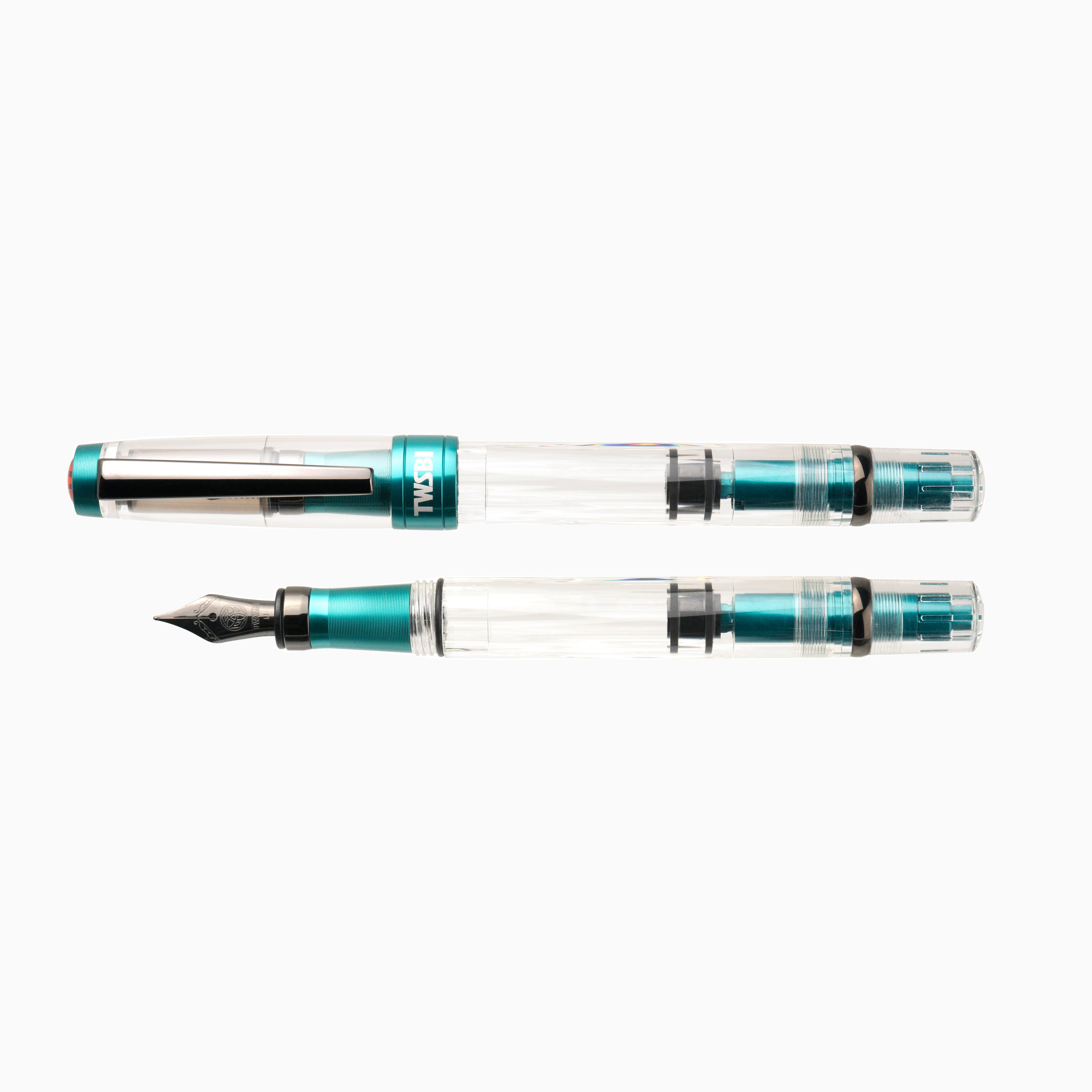 TWSBI - Diamond 580 - Fountain Pen - Caribbean with Onyx