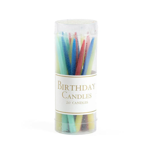 Caspari - Birthday Candles - Pack of 20 - Brights