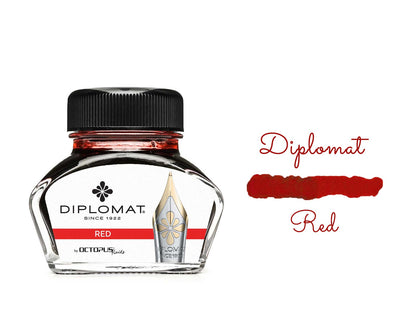 Diplomat - Ink Pot 30ml - Red