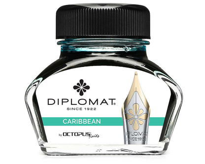 Diplomat - Ink Pot 30ml - Caribbean Turquoise