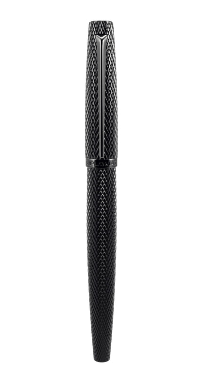 Diplomat - Viper Guilloche Fountain Pen - Black - Fine