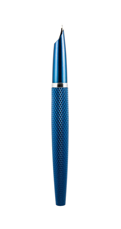 Diplomat - Viper Guilloche Fountain Pen - Blue - Fine